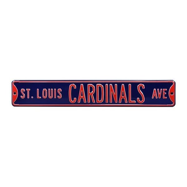 Authentic Street Signs Authentic Street Signs 30141 St. Louis Cardinals Avenue Navy Street Sign 30141